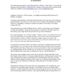 Rose,Richard,Are you a robot