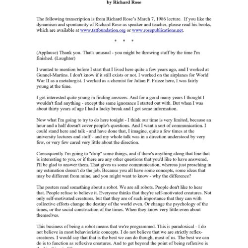 Rose,Richard,Are you a robot - Imagen 1