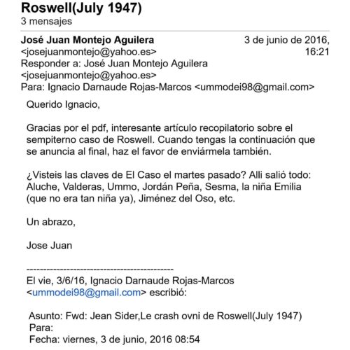 Roswell,4 sitios ufo 2 July 1947 - Imagen 1
