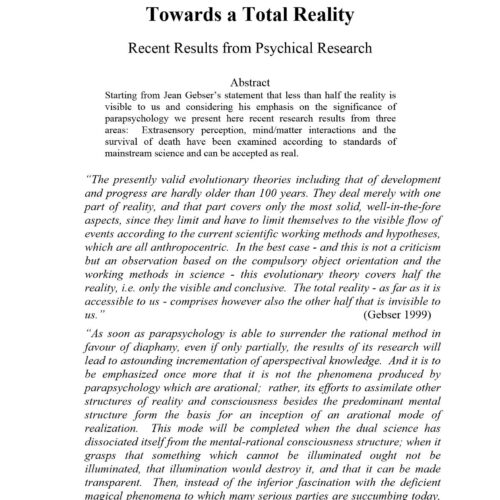 Rottgers,Theo,Towars a total reality - Imagen 1