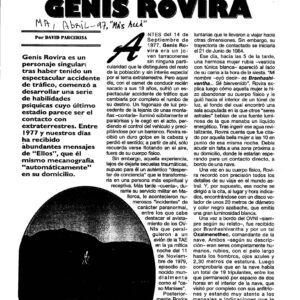Rovira,Genis,Contacto E.T.en Tarragona