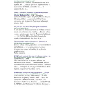 Ruano de Laiglesia,La mistica de Occidente