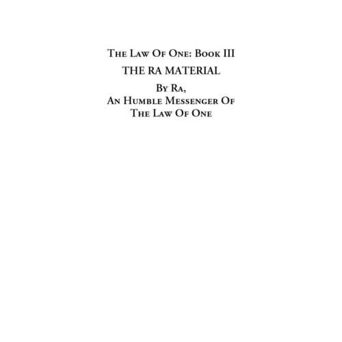 Rueckert,Carla,Ra Material,Book 3 - Imagen 1