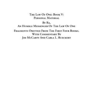 Rueckert,Law of One-5