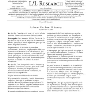 Rueckert,Material de Ra.Ley del Uno.Libro III