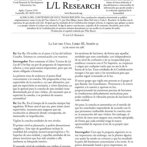 Rueckert,Material de Ra.Ley del Uno.Libro III - Imagen 1