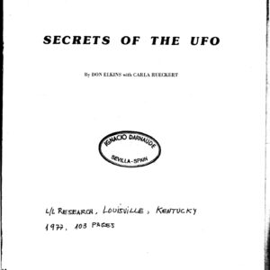 Rueckert,Secrets UFO-2