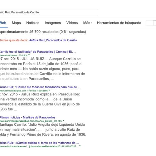 Ruiz,Julius,Paracuellos de Carrillo - Imagen 1