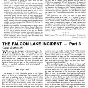 Rutkowski,UFO 1967,S.Michalak burns,Canada-3,FSR81V27N3