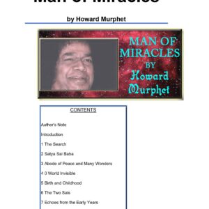 Sai Baba,Man of Miracles,H.Murphet
