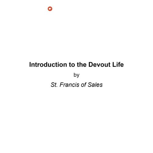 Saint Francis de Sales,Introduction to Devout Life - Imagen 1