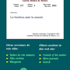 Samperio,Bioetica y muerte
