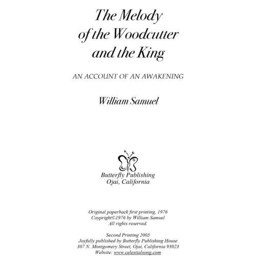 Samuel,William,Melody of the woodcutter and the king - Imagen 1