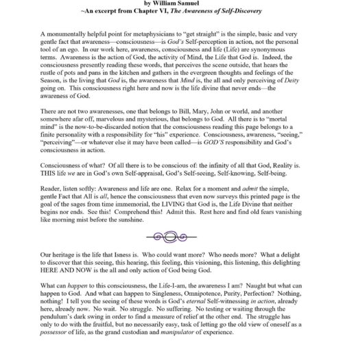 Samuel,William,The unpossessed awareness - Imagen 1