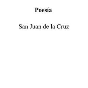 San Juan de la Cruz,Poesia