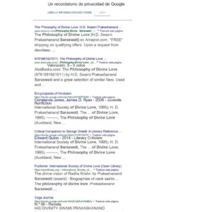 Saraswati,The philosophy of divine love