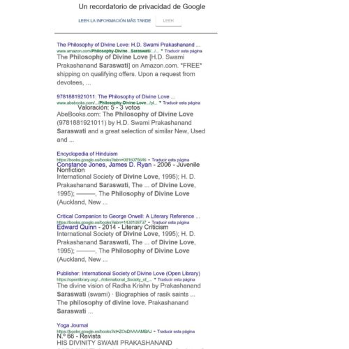 Saraswati,The philosophy of divine love - Imagen 1