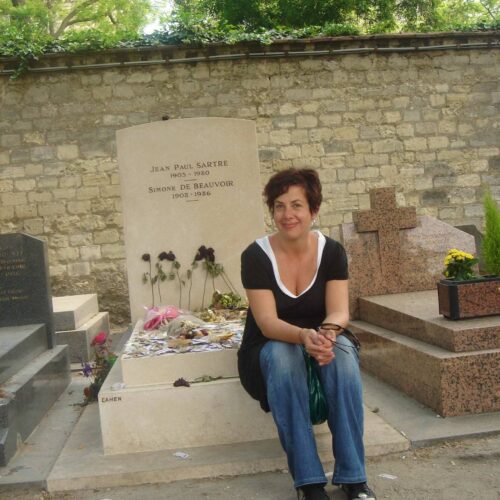 Sartre,Simone Beauvoir y Rocio - Imagen 1