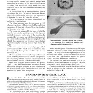 Sassoon,Crystals in Abductee Households,FSR2003V48N3