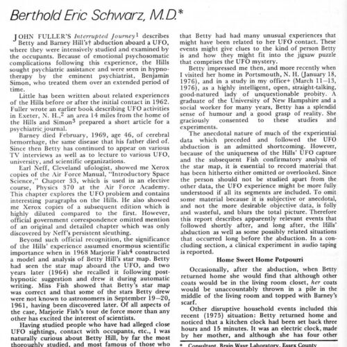 Schwarz,Betty Hill Humanoids-1,FSR77V23N2 - Imagen 1