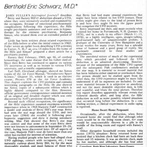 Schwarz,Talks with Betty Hill-1,FSR77V23N2