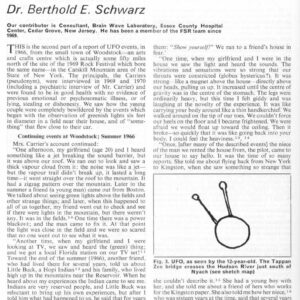 Schwarz,UFOs 1966 and Poltergeist,New Jersey-2,FSR73V19N2
