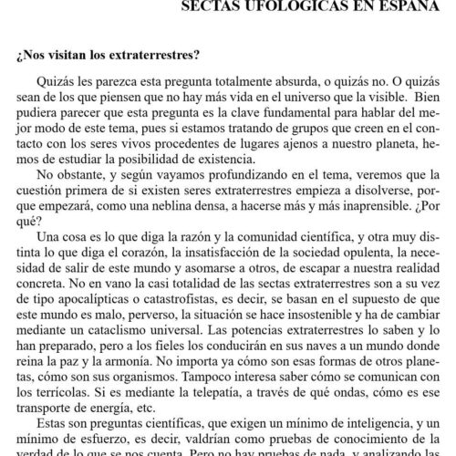 Sectas Ufologicas en Espanya,V.Jara Vera - Imagen 1