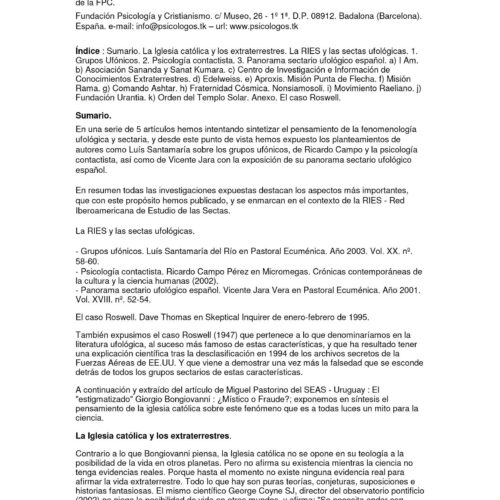 Sectas y Ufologia,Amenos - Imagen 1