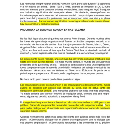 Senge,La Quinta Disciplina - Imagen 1