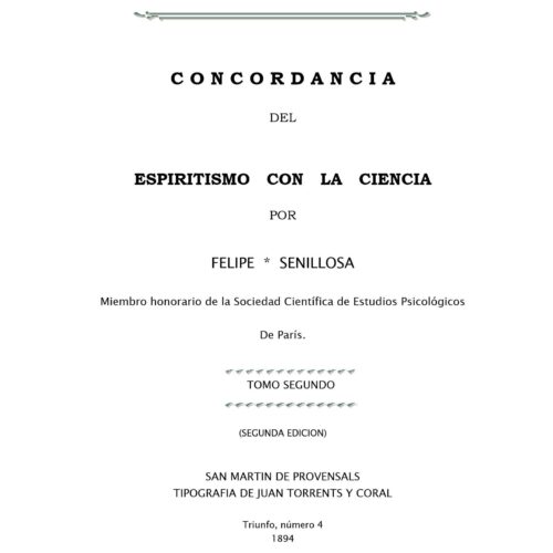 Senillosa,La ciencia y el espiritismo - Imagen 1