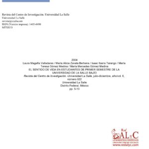 Sentido de la Vida,Univ.,La Salle-Bajio