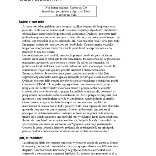 Ser feliz,saber que me pasa - Imagen 1