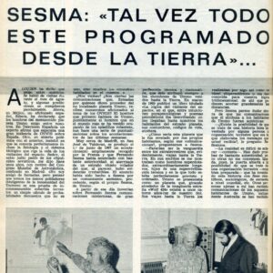 Sesma,Fernando,Entrevista 1971,F.Sinod