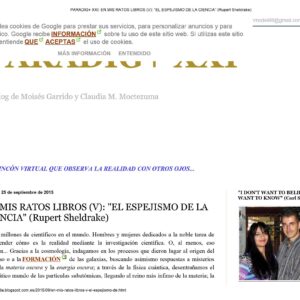 Sheldrake,Rupert,El espejismo de la ciencia,Moises Garrido