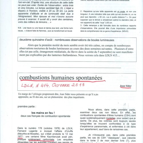 Sider,Jean,Combustiones Humanas Espontaneas,SHC - Imagen 1