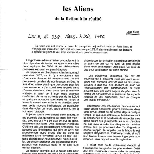 Sider,Les Aliens,de la fiction a la realite - Imagen 1