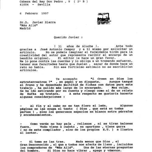 Sierra,Dios y los E.T.,1997 - Imagen 1