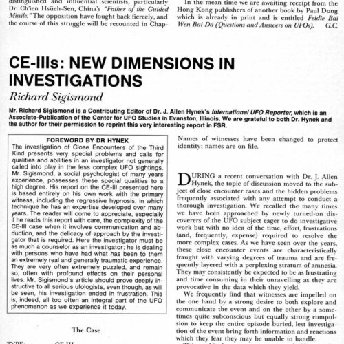 Sigismond,Humanoids 1980,Denver,Co.,FSR83V29N2 - Imagen 1