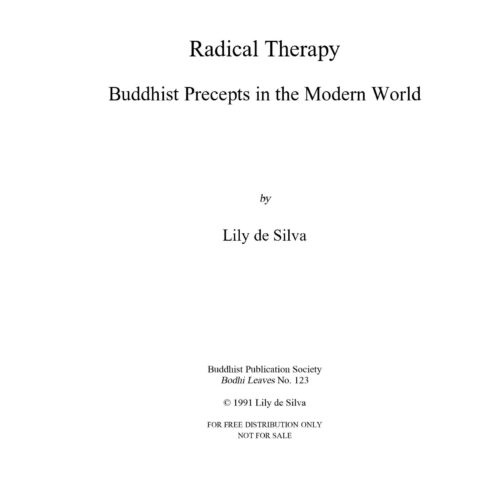 Silva,Lily,Buddhist precepts in the modern world - Imagen 1