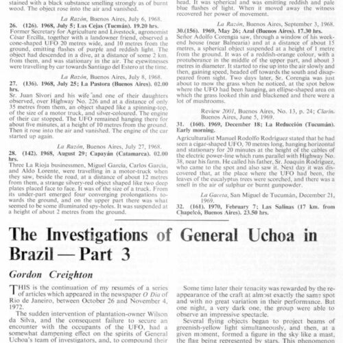 Silva,Wilson da,Contact E.T. 1972,Brazil,G.Creighton,FSR-CH 1973 N 16 - Imagen 1