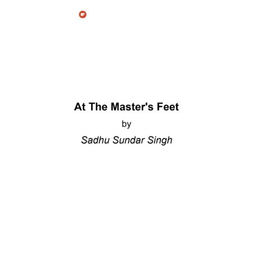 Singh,At the Masters Feet - Imagen 1