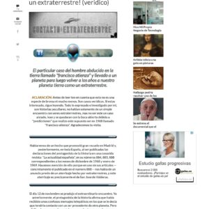 Sinod,Hablo con Francisco Atienza,un extraterrestre