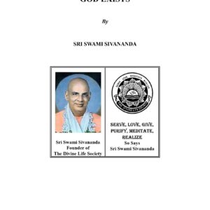 Sivananda,God exists