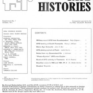 Sjogren,UFOs 1971,Finland,FSR-CH 1971 N 7
