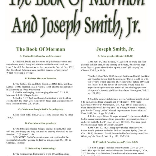 Smith,Joseph Jr.,The Book of Mormon - Imagen 1