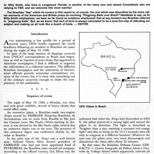 Smith,UFOs 1986,Brazil,FSR1986V32N1 - Imagen 1