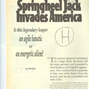Springheel Jack Humanoids,1877