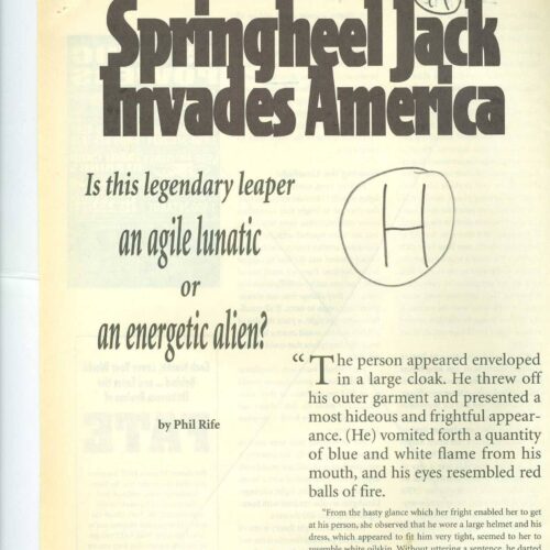 Springheel Jack Humanoids,1877 - Imagen 1