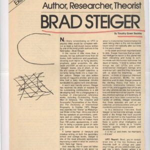 Steiger,Brad,Interview T.G.Beckley