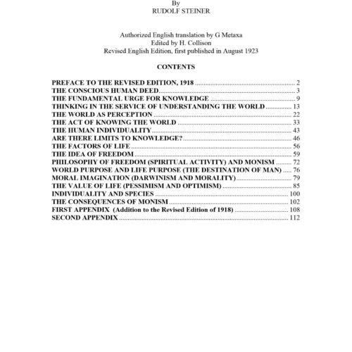 Steiner,Rudolf,Philosophy of spiritual activity - Imagen 1